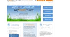 Desktop Screenshot of mysaasplace.com